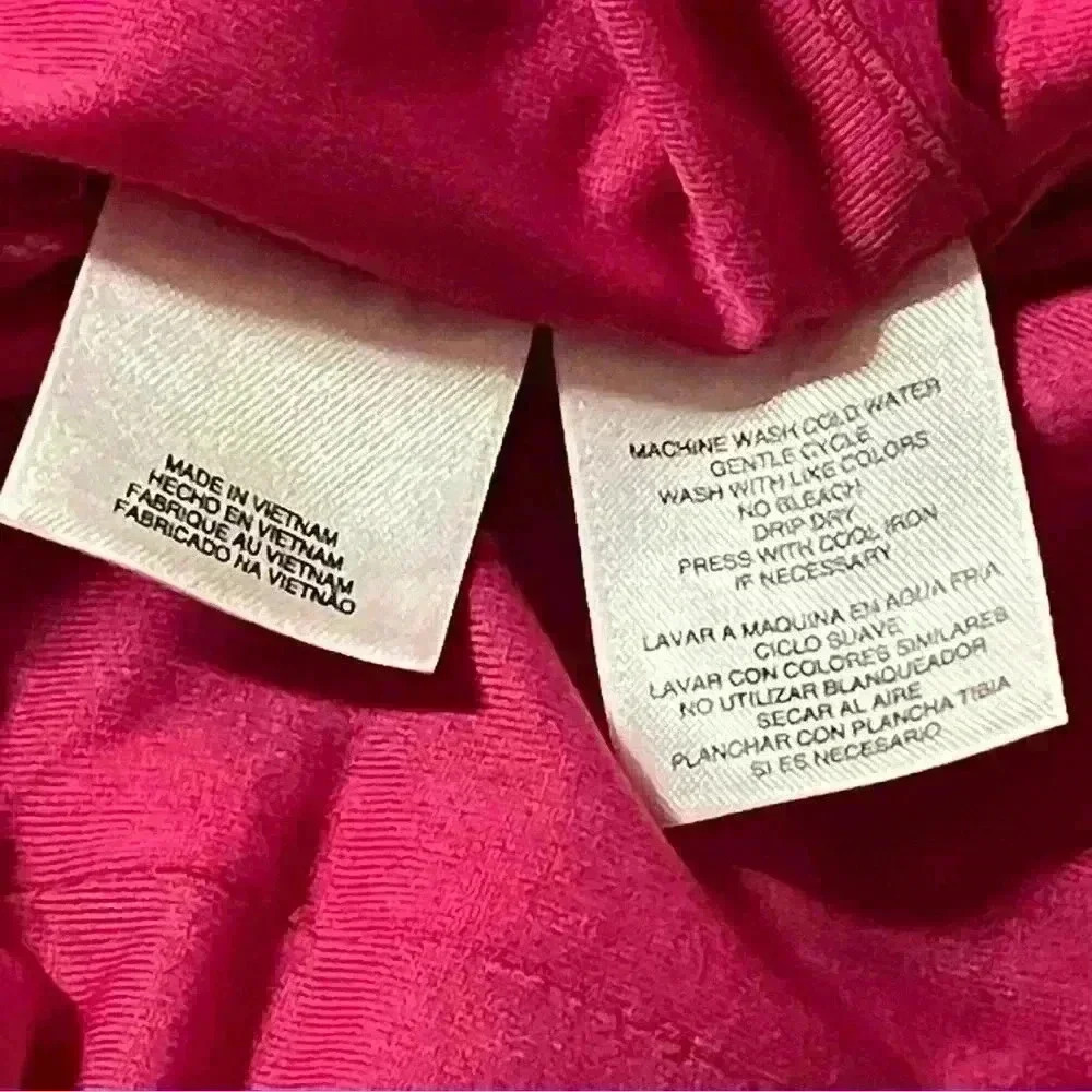 Magenta Cocktail Bridesmaid Hoco V Neck Dress. Size 2. NWOT. Black Label. - Picture 9 of 9